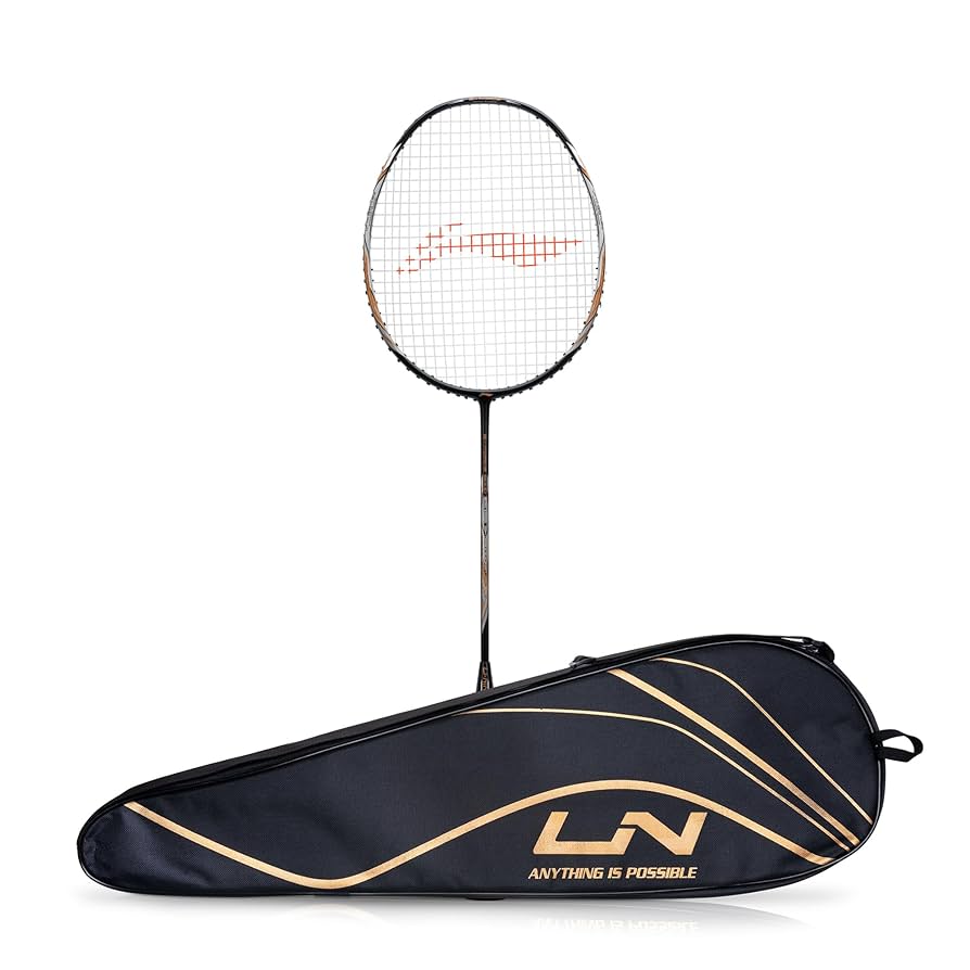 リーニン HEC9000 4UG5 Li-Ning G-Force Extra Strong 9000 Carbon Fibre Strung(Black